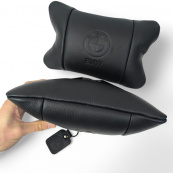 Преміальний набір автоподушок BMW із натуральної шкіри – подушки + брелок. Зображення №18