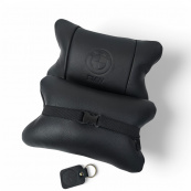 Преміальний набір автоподушок BMW із натуральної шкіри – подушки + брелок. Зображення №19