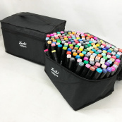 Набор скетч маркеров для рисования Touch 168 шт./уп. двусторонние профессиональные фломастеры для художников. Изображение №2 Набор скетч маркеров для рисования Touch 168 шт./уп. двусторонние профессиональные фломастеры для художников. Изображение №2