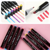 Набор скетч маркеров для рисования Touch 168 шт./уп. двусторонние профессиональные фломастеры для художников. Изображение №23 Набор скетч маркеров для рисования Touch 168 шт./уп. двусторонние профессиональные фломастеры для художников. Изображение №23