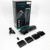 Потужна професійна стрижкова машинка VGR V-683 бездротова, Надійна стрижкова машинка. Зображення №12