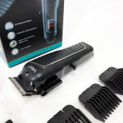 Потужна професійна стрижкова машинка VGR V-683 бездротова, Надійна стрижкова машинка. Зображення №14