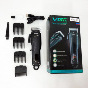 Потужна професійна стрижкова машинка VGR V-683 бездротова, Надійна стрижкова машинка. Зображення №18