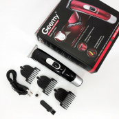 Машинка для стрижки волос Gemei GM-6046, Практичная машинка для стрижки волос. Цвет: черный. Изображение №2 Машинка для стрижки волос Gemei GM-6046, Практичная машинка для стрижки волос. Цвет: черный. Изображение №2