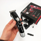 Машинка для стрижки волос Gemei GM-6046, Практичная машинка для стрижки волос. Цвет: черный. Изображение №3 Машинка для стрижки волос Gemei GM-6046, Практичная машинка для стрижки волос. Цвет: черный. Изображение №3