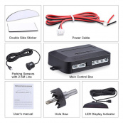 Паркувальна система на 4 датчики паркування парктронік Assistant Parking Sensor. Зображення №4