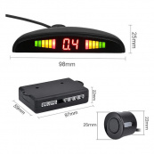 Паркувальна система на 4 датчики паркування парктронік Assistant Parking Sensor. Зображення №6