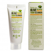 Пінка для вмивання FarmStay Olive зволожуюча з екстрактом оливок 100 мл. Зображення №2