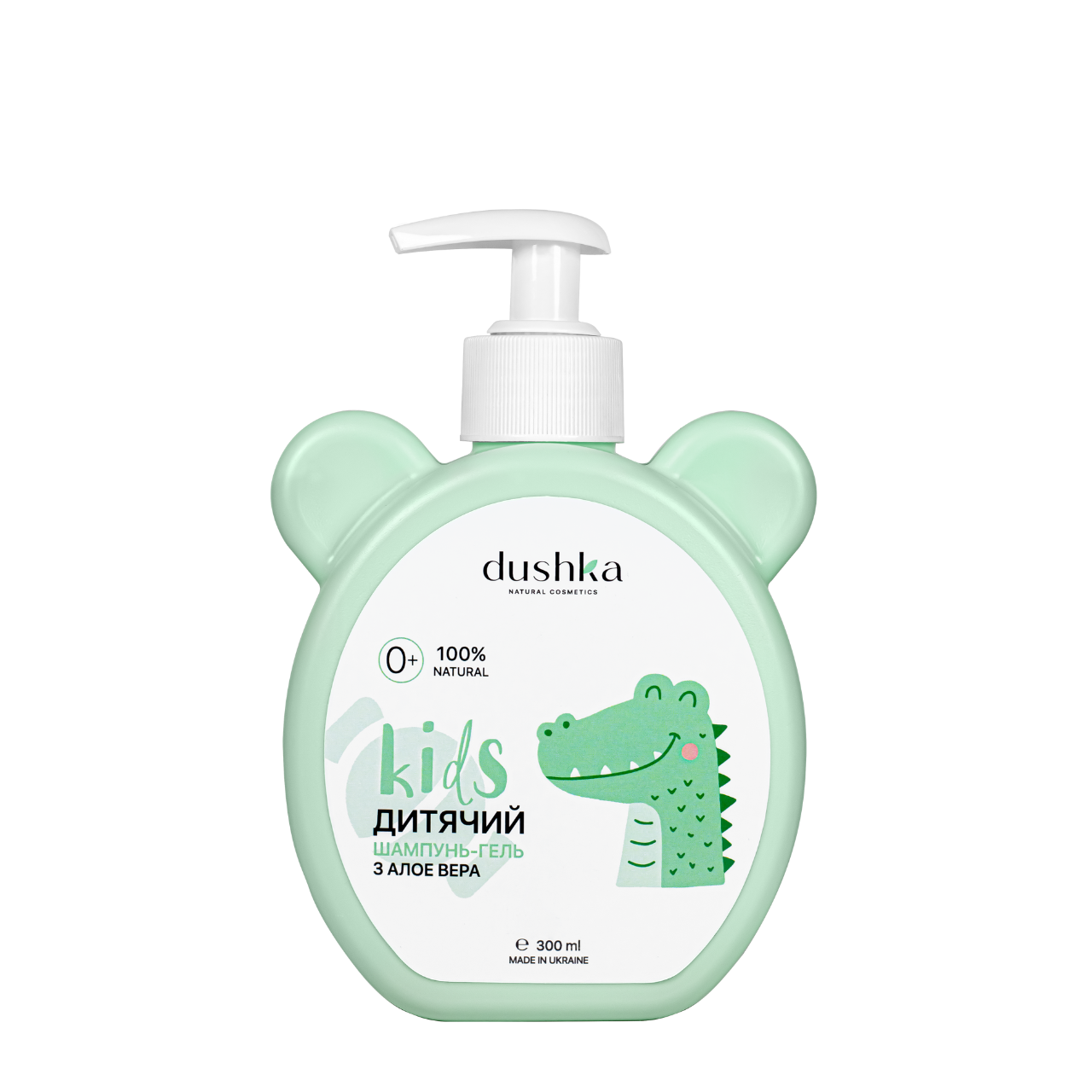 Шампунь-гель для волосся та тіла дитячий Dushka "Алое вера" від 0 років 300 мл Шампунь-гель для волосся та тіла дитячий Dushka "Алое вера" від 0 років 300 мл