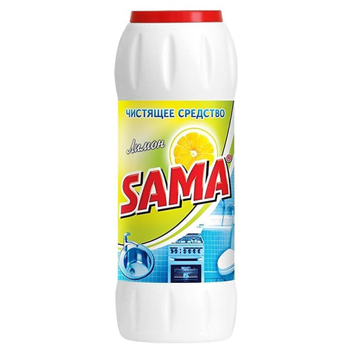 Порошок для чищення Sama Лимон 500 г (62792) Порошок для чищення Sama Лимон 500 г (62792)