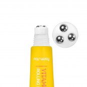 Сироватка-ролер для шкіри навколо очей FarmStay Vitamin & Collagen з колагеном 25 мл. Зображення №3