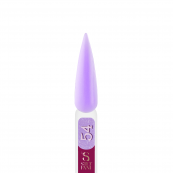 База для гель-лаку камуфлююча Steffani Cover Base 9 мл, 54 Світло-лілова з шимером. Зображення №2