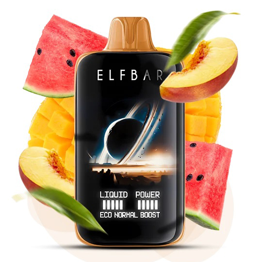 Elf Bar Moon Night 40000. Манго Персик Кавун (Mango Peach Watermelon) Elf Bar Moon Night 40000. Манго Персик Кавун (Mango Peach Watermelon)