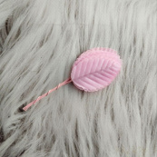 Листочок декоративний (рожевий). Зображення №2