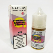 Жидкость ELFLIQ 30 мл 5%. Клубника Малина Вишня (Strawberry Raspberry Cherry Ice). Изображение №4