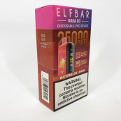 Ельф Raya D3 25000 Кавун Лимон Watermelon Lemon. Зображення №5