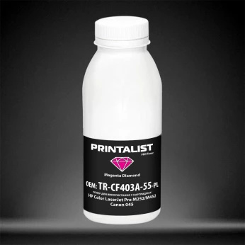 Тонер PRINTALIST для HP CLJ Pro M252/M452, Canon 045 бутль 1г Yellow (TR-CF402A-55-PL) Тонер PRINTALIST для HP CLJ Pro M252/M452, Canon 045 бутль 1г Yellow (TR-CF402A-55-PL)