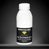 Тонер PRINTALIST для HP CLJ Pro M252/M452, Canon 045 бутль 1г Yellow (TR-CF402A-55-PL). Зображення №2 Тонер PRINTALIST для HP CLJ Pro M252/M452, Canon 045 бутль 1г Yellow (TR-CF402A-55-PL). Зображення №2
