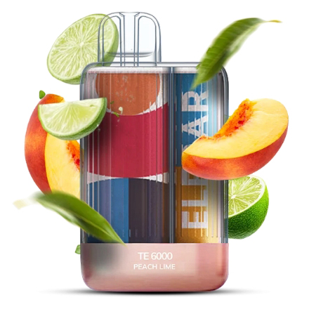 Elf Bar TE6000 5%. Персик Лайм (Peach Lime) Elf Bar TE6000 5%. Персик Лайм (Peach Lime)