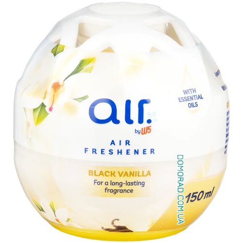 W5 Рідкий освіжувач повітря Black Vanilla 150ml W5 Рідкий освіжувач повітря Black Vanilla 150ml