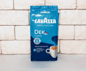 Кава Lavazza Dek Classico мелена 250 г (без кофеїну) Розвакумована. Зображення №3 Кава Lavazza Dek Classico мелена 250 г (без кофеїну) Розвакумована. Зображення №3