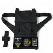 Сумка месенджер З КОБУРОЮ. Тактична сумка з тканини, 3 кишені, патч-панель, Cordura. Зображення №16