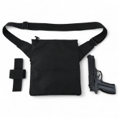 Сумка месенджер З КОБУРОЮ. Тактична сумка з тканини, 3 кишені, патч-панель, Cordura. Зображення №17