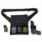 Сумка месенджер З КОБУРОЮ. Тактична сумка з тканини, 3 кишені, патч-панель, Cordura. Зображення №18