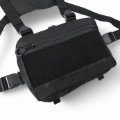 Нагрудная сумка для патчей и шевронов 5 карманов | MOLLE, мужская сумка тактическая. Изображение №15