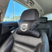 Набір шкіряних подушок Volvo + брелок у подарунок, Автоподушки Volvo з вишивкою. Зображення №11 Набір шкіряних подушок Volvo + брелок у подарунок, Автоподушки Volvo з вишивкою. Зображення №11
