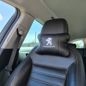 Набір подушок Peugeot із шкіри + брелок у подарунок, Автоподушки з вишивкою. Зображення №11