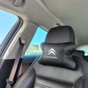 Набір шкіряних подушок Citroën з натуральної італійської шкіри + фірмовий брелок у подарунок. Зображення №13