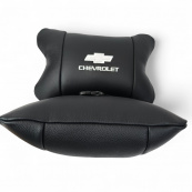 Автомобильные подушки Chevrolet из натуральной итальянской кожи + кожаный брелок в подарок. Изображение №5 Автомобильные подушки Chevrolet из натуральной итальянской кожи + кожаный брелок в подарок. Изображение №5