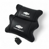 Автомобильные подушки Chevrolet из натуральной итальянской кожи + кожаный брелок в подарок. Изображение №12 Автомобильные подушки Chevrolet из натуральной итальянской кожи + кожаный брелок в подарок. Изображение №12