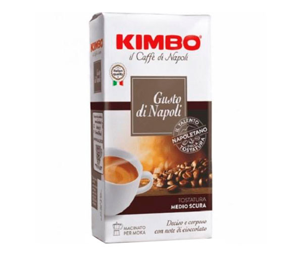 Кава мелена Kimbo Gusto di Napoli 250 г розвакумована Кава мелена Kimbo Gusto di Napoli 250 г розвакумована