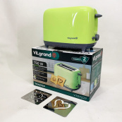 Тостер VILGRAND VT0722P. Колір: зелений. Зображення №11