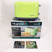 Тостер VILGRAND VT0722P. Колір: зелений. Зображення №12