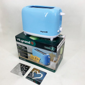 Тостер VILGRAND VT0722P. Колір: блакитний. Зображення №9