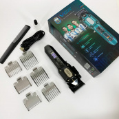 Акумуляторна машинка для стрижки VGR V-600. Колір: чорний. Зображення №7