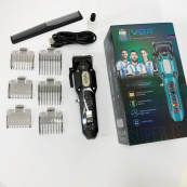 Акумуляторна машинка для стрижки VGR V-600. Колір: чорний. Зображення №12