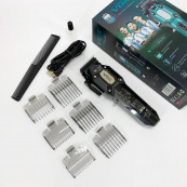 Акумуляторна машинка для стрижки VGR V-600. Колір: чорний. Зображення №13
