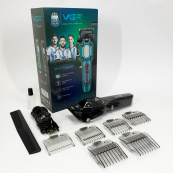 Акумуляторна машинка для стрижки VGR V-600. Колір: чорний. Зображення №14