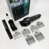 Акумуляторна машинка для стрижки VGR V-600. Колір: чорний. Зображення №17