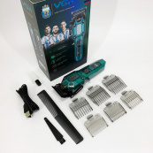 Акумуляторна машинка для стрижки VGR V-600. Колір: зелений. Зображення №3 Акумуляторна машинка для стрижки VGR V-600. Колір: зелений. Зображення №3