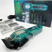 Акумуляторна машинка для стрижки VGR V-600. Колір: зелений. Зображення №4 Акумуляторна машинка для стрижки VGR V-600. Колір: зелений. Зображення №4