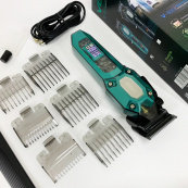 Акумуляторна машинка для стрижки VGR V-600. Колір: зелений. Зображення №11 Акумуляторна машинка для стрижки VGR V-600. Колір: зелений. Зображення №11