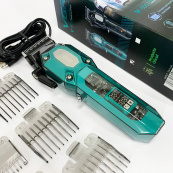 Акумуляторна машинка для стрижки VGR V-600. Колір: зелений. Зображення №13 Акумуляторна машинка для стрижки VGR V-600. Колір: зелений. Зображення №13