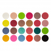 Палетка тіней для повік матові перламутрові 24 відтінки Huda Beauty Desert Kod-246. Зображення №4