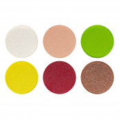 Палетка тіней для повік матові перламутрові 24 відтінки Huda Beauty Desert Kod-246. Зображення №5