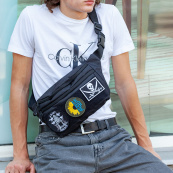 Тактична бананка з патч-панеллю чоловіча, Сумка через плече з Cordura. Зображення №3